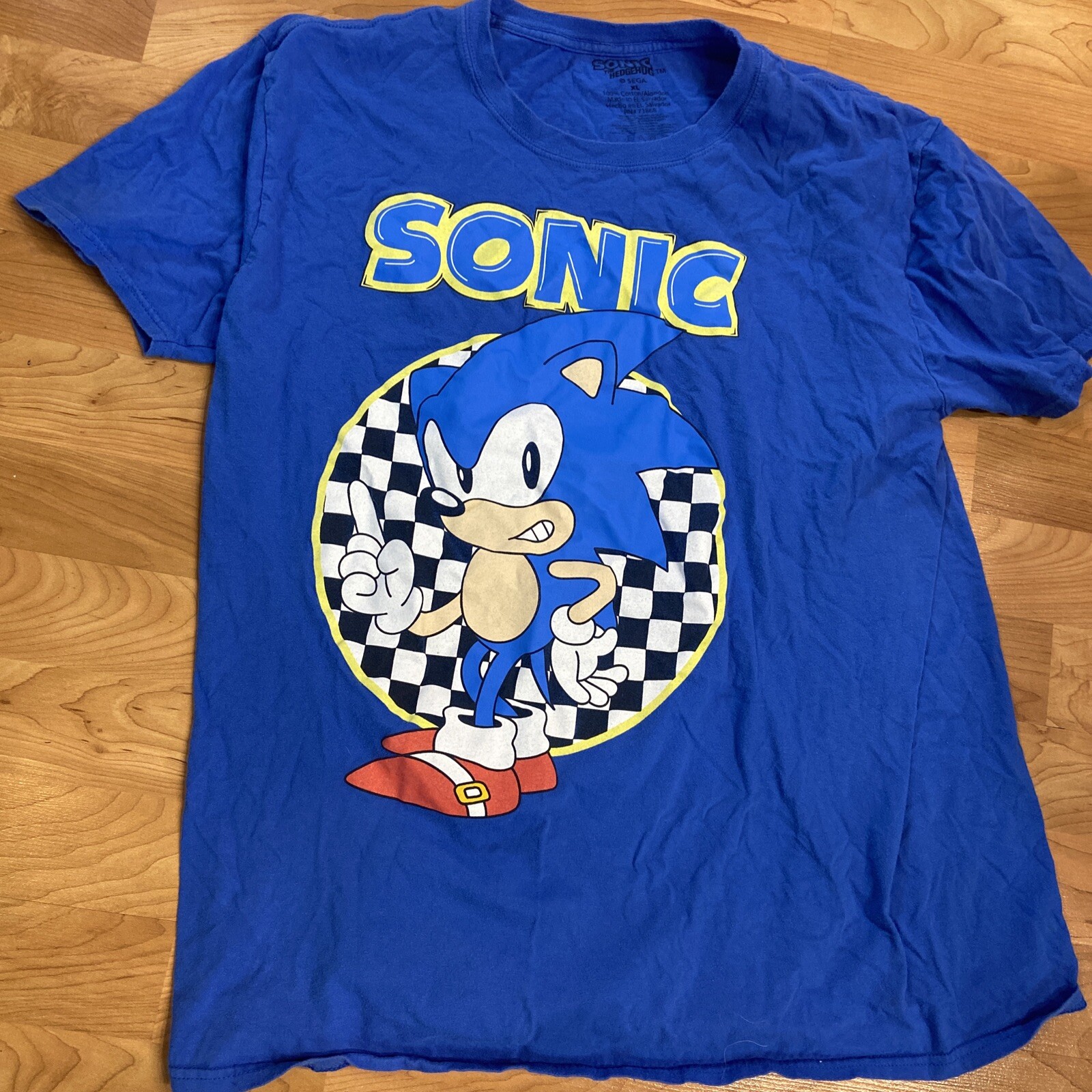 90S USA製 Hanes SONIC3 Tシャツ SEGA Tシャツ XL SONIC THE