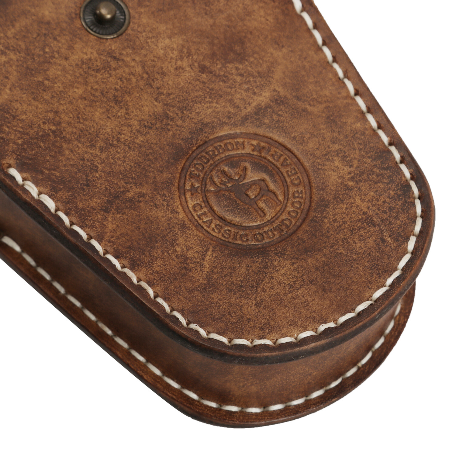 Tourbon Genuine Leather Hunting Shells Holder Ammo Carrying Case Belt Pouch USA