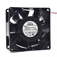 NMB 08038RE-24P-GT 24V 0.50A 8038 3-Wire Cooling Fan