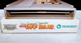 NES Ivan IronMan Stewart's Super Off-Road Nintendo Game w/Box Sleeve & Manual 