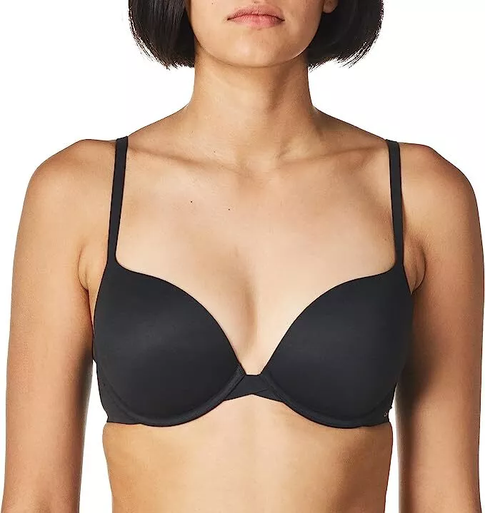 CALVIN KLEIN Softie Push-Up Bra Style QF1120 Beige or Black Cup Sizes A-D