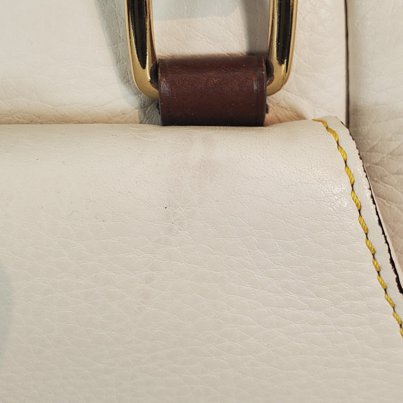 Dooney & Bourke  Samba Off White Square Satchel W… - image 15