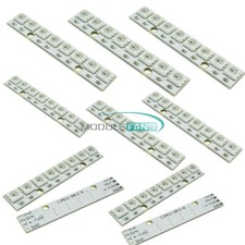 10PCS WS2812 WS2811 5050 RGB LED Lamp Panel Module 5V 8Bit Rainbow LED
