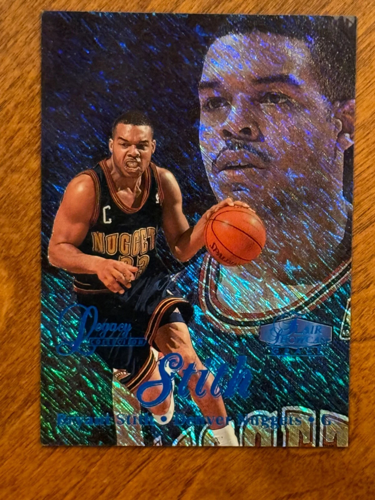 1997-98 Flair Showcase Legacy Collection Row 1 #60 Bryant Stith 56/100 NUGGETS