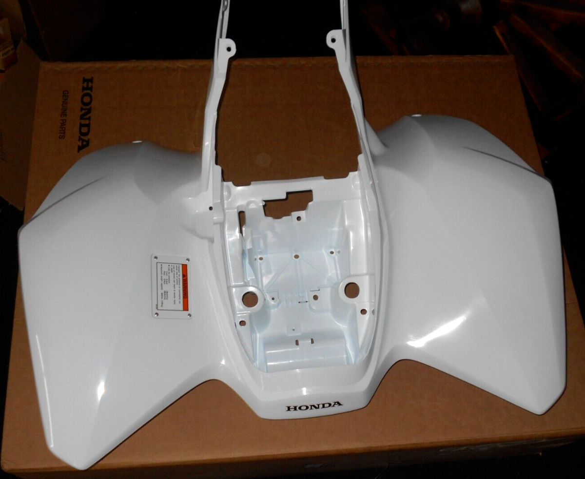 HONDA TRX250EX TRX 250EX 250X TRX250X OEM WHITE REAR FENDERS 2006