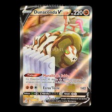 carte Pokémon Dunaconda V 252/264 #1 EB08 - Poing de Fusion NEUF FR