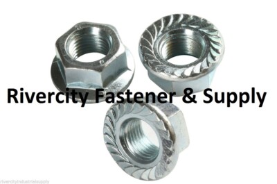 (500) M5-0.8 Serrated Flange Nuts Class 8 DIN 6923  M5x0.8 Flare Nut 5mm x .8  