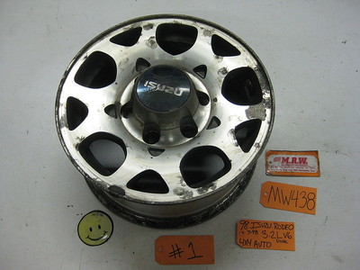 WHEEL 15 X 6.5 INCH ALUMINUM 4x4 RIM 10 SPOKE SPARE TIRE for  98 99 ISUZU RODEO