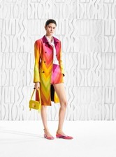 34FR- Christian Dior Multicolor Miss Dior Coat Jacket RUNWAY - BNWT