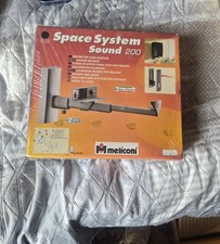 MELICONI SPACE SYSTEM BOX - Art. 480021 - Nero - Supporto Audio Video - NUOVO