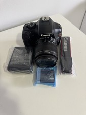 Canon EOS Rebel T3 SLR Camera with EFS 18-55mm Lens New Battery, Charger, Strap
