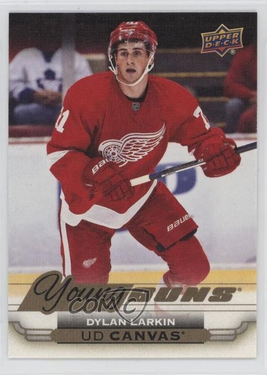 2015-16 Upper Deck UD Canvas Young Guns Dylan Larkin #C112 Rookie RC