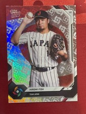 HIROMI ITOH 2026 Topps Now WBC Team JAPAN Logo Refractor SP Parallel #JP09