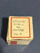 Cutler Hammer 10250T108 Standard Pushbutton Actuator Blue New In Box