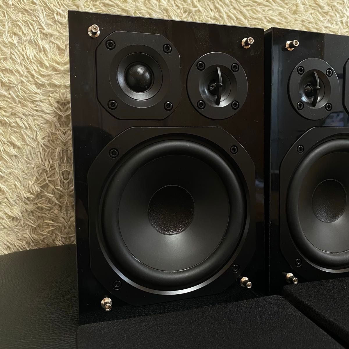 Panasonic SB-PMX100 Pair Speakers Audio Equipment Tested Bookshelf