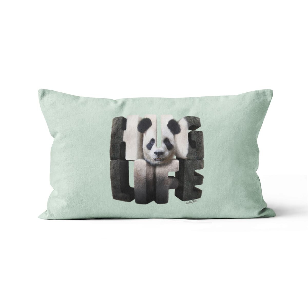 Coussin rectangle Hug Life 55 x 35 cm finitions haut de gamme