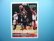 1997/98 VANCOUVER GRIZZLIES MAGAZINE SERIES NBA BASKETBALL PHOTO #27 SAM MACK