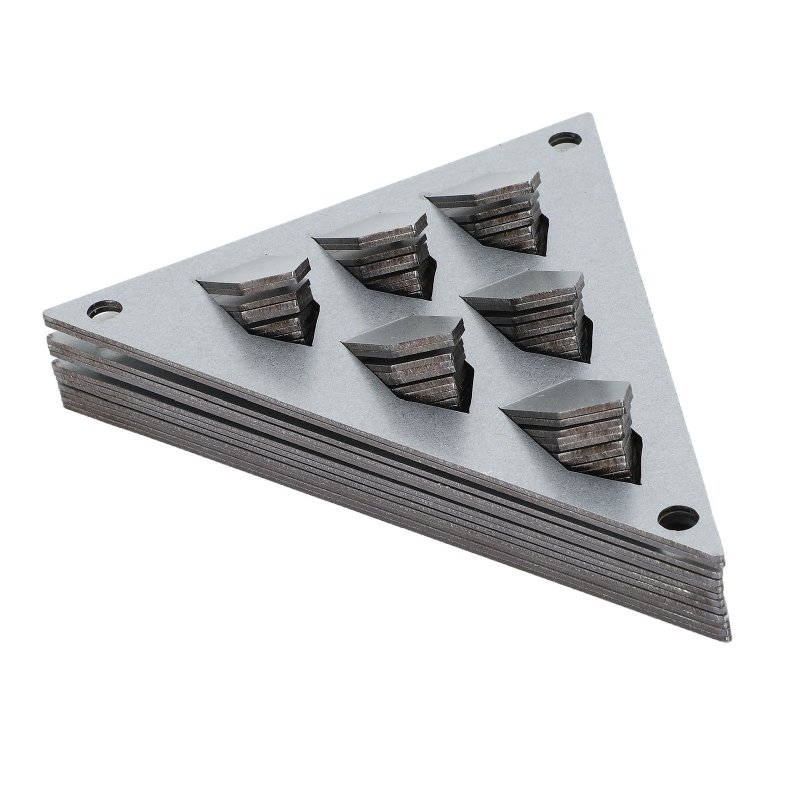 ↑12PCS Galvanized Steel Impaling Clips For Acoustic Panels Wall Mount