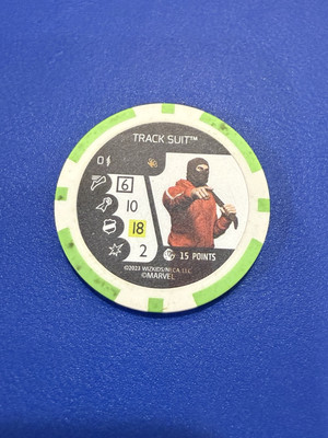 Marvel HeroClix Marvel Studios Next Phase Track Suit Bystander Token #MSNPB004