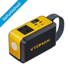 VTOMAN Jump 100 Portable Power Station 100W 88.8Wh Solar Generator Battery RV UK