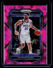2022-23 Panini Prizm Pink Ice Prizm Georges Niang #24 BK13