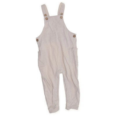 Tiny One, Latzhose, Größe: 80, Beige, Baumwolle, Unisex (Kinder), Einfarbig #dqI