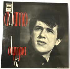 Adamo – Olympia 67 Vinyl LP EMI France Chanson FELP 321