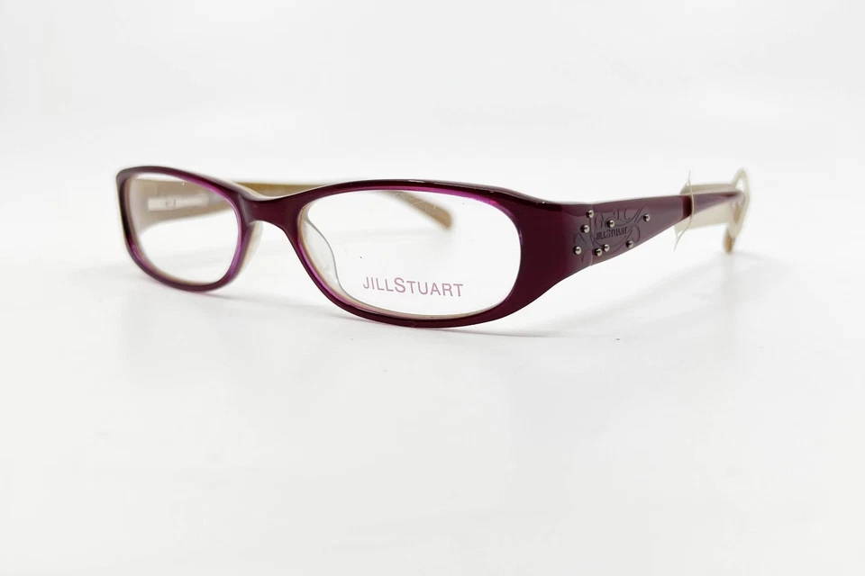 Monturas de gafas Jill Stuart solo JS189A-3 marrón oscuro beige pequeño 50-17-130 Foto 2 de 4