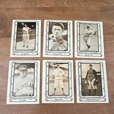 Central Sports Promotions 1982 Baseball Legends Trading Card Lot 6 MLB Players