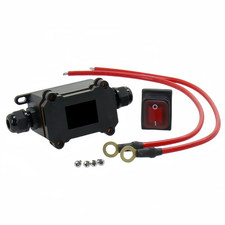 12V 24V Motorcycle Battery Disconnect Switch DC Boat Rocker Switch