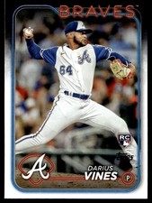 2024 Topps Darius Vines Rookie Atlanta Braves #493