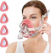 4 Pack Pink Mask Liner Pads Intended for F20 CPAP Mask Liners Cool and Silk Feel