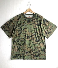 Mens Digital Camouflage T-Shirt Woodland Digital Camo by Rothco XL