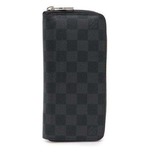 LOUIS VUITTON Damier Graphite Zippy Wallet Vertical N63095 724912