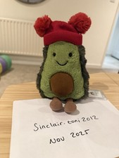 Jellycat Amuseables Bobble Avocado ( Retired) with tags 