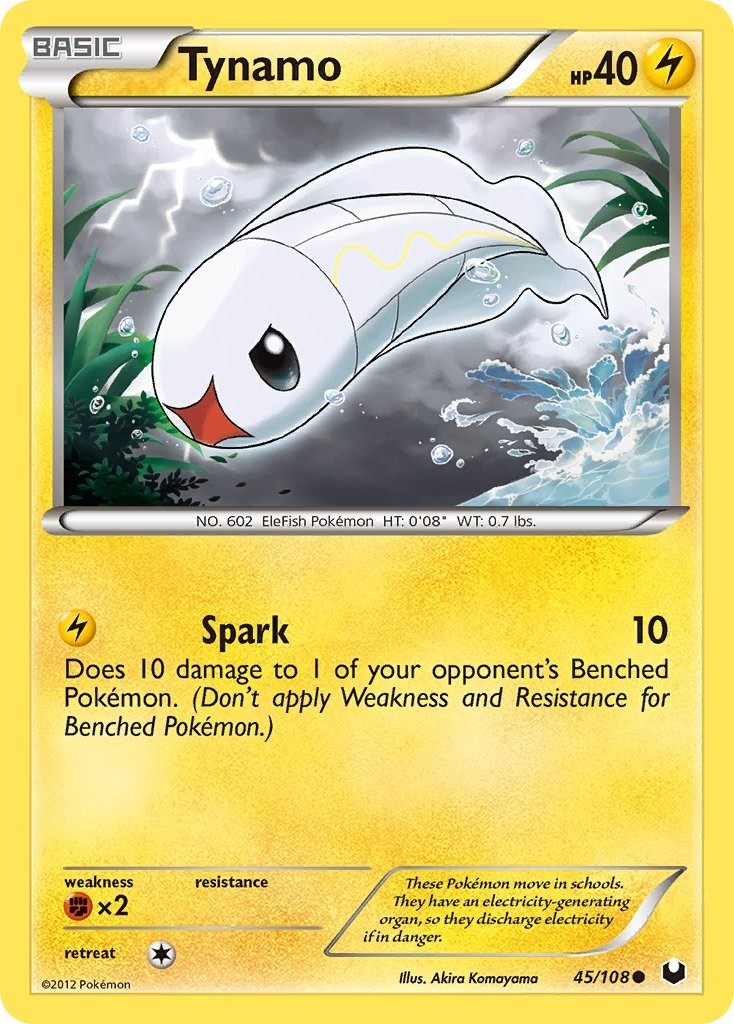 HP Tynamo (45) [Dark Explorers 45/108] Common Pokemon TCG