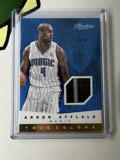 2013-14 Panini Prestige Arron Afflalo Patch True Colors