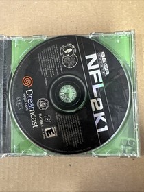 NFL 2K1 (SEGA Dreamcast, 2000) COMPLETE IN BOX! CIB