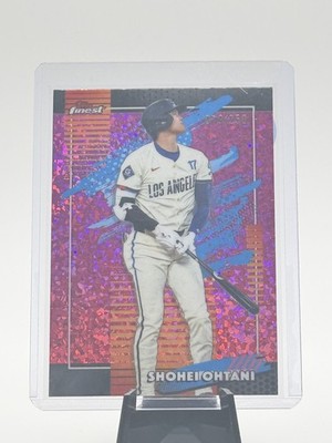 2026 Topps Finest Shohei Ohtani Uncommon Pink Mini Diamond #219/250 DODGERS