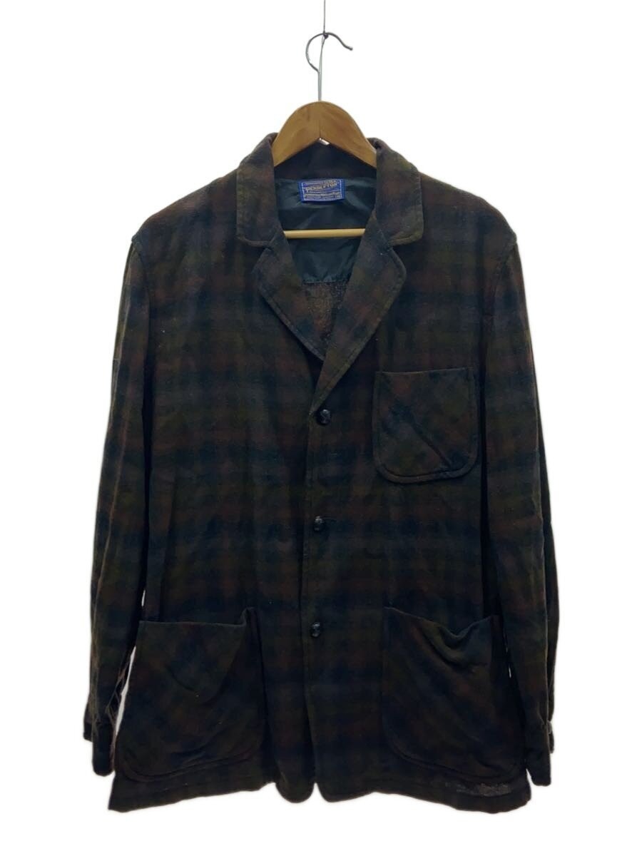 Pendleton Wool Check Ombre M Jacket Tailored Mult… - image 1