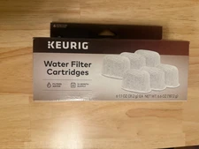 Keurig Water Filter Refill Cartridges - Pack of 6 New Unopened