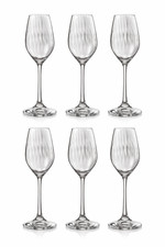 Bohemia Crystal 6er Set Likörgläser 60ml – Waterfall Kristallgläser Spülmaschine