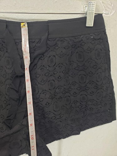 Ann Taylor Loft Damenshorts 8 Spitzenüberzug Kordelzug Freizeit gefüttert Taschen - Bild 9 von 20
