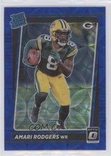 2021 Panini Donruss Optic Rated Rookie Blue Scope Prizm Amari Rodgers #261 3d7