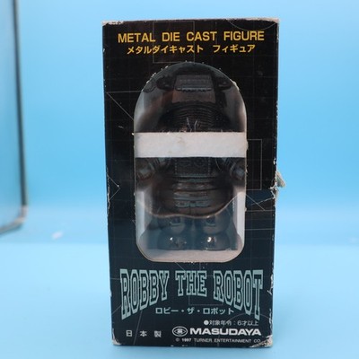 Forbidden Planet Robby the Robot Die Cast Figure by Masudaya 1997 Japan BOX WEAR