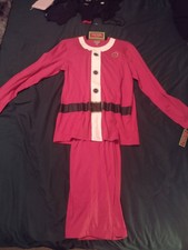 NEW Macy's PJs Men's Long Sleeve Santa Suit 2PC Pajama Set M161106S52, Medium