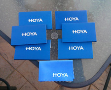 HOYA Vision Lab Premium Microfiber Lens Cleaning Grip Cloth Glasses LOT - QTY 6
