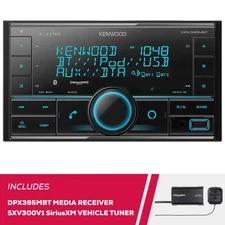 Kenwood Excelon DPX395MBT Media (Does Not Play Discs) & SiriusXM Tuner