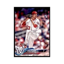 Erick Fedde Rookie 2018 Topps #217 Washington Nationals Baseball Card NM. rookie card picture