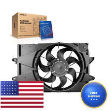 Kax Engine Radiator Cooling Fan Compatible 2010-2017 Equinox/Terrain 2.4L